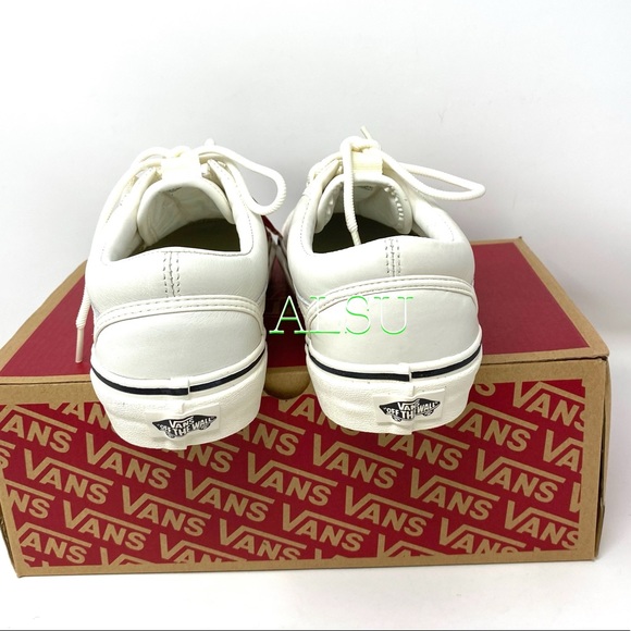 VANS Old Skool Ghillie Leather Marshmallow Women’s - Picture 10 of 12